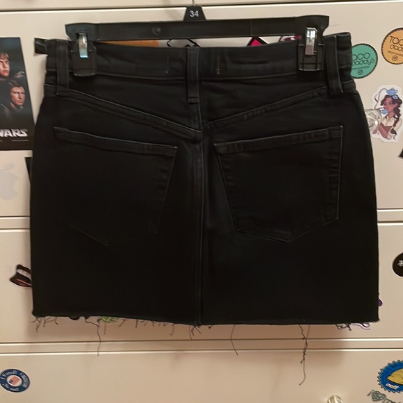 Abercrombie & Fitch -High Rise- Black Jean Skirt - Picture 7 of 9